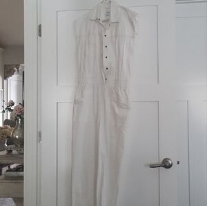 Pistola Off-White Sleeveless Jumpsuit